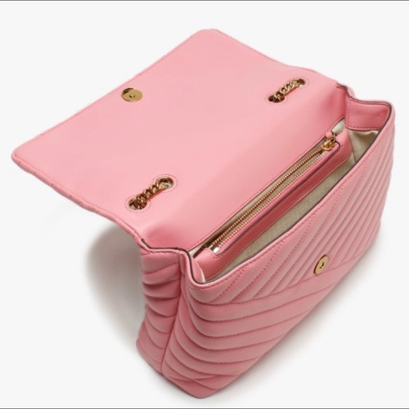 Tory Burch Kira Chevron Leather Shoulder Bag - Picture 3 of 7